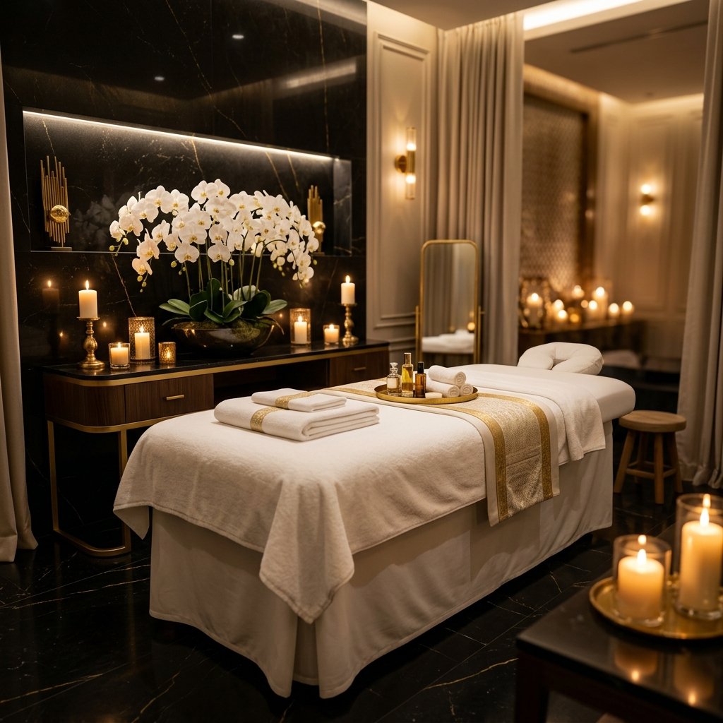 Relaxing massage treatment at Star Gold Spa